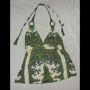 Alice & Trixie Boho Halter Top!!